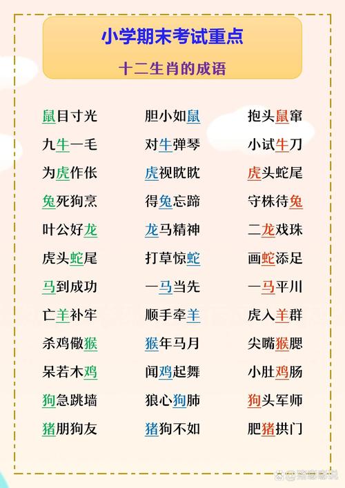 意味打一生肖:意味什么成语有哪些