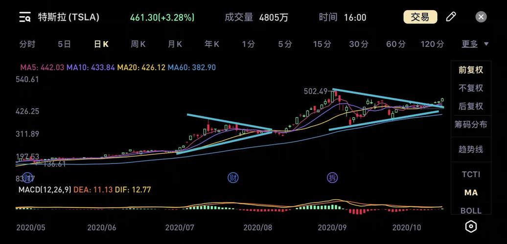 特斯拉股票未来走势分析:特斯拉股票未来走势分析报告