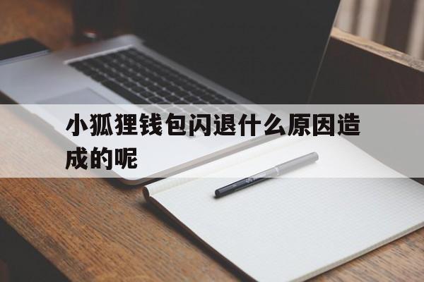 小狐狸钱包闪退什么原因造成的呢,小狐狸钱包闪退什么原因造成的呢怎么解决