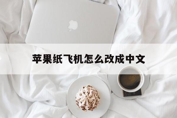 苹果纸飞机怎么改成中文,苹果版纸飞机怎么调成中文
