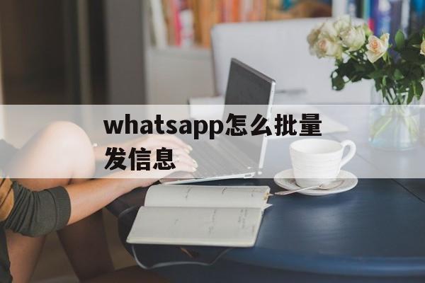whatsapp怎么批量发信息,whatsapp怎么群发给陌生人
